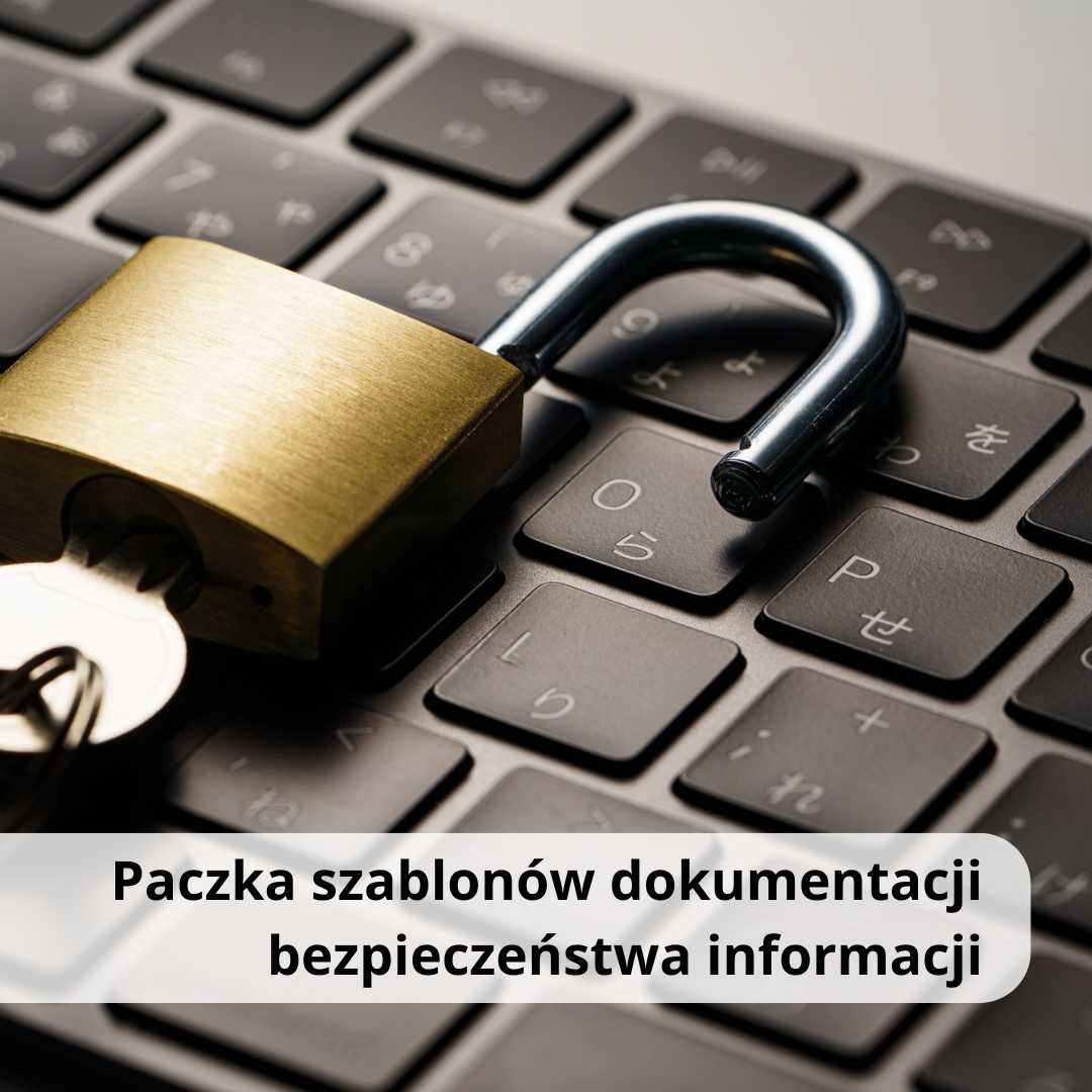 Paczka szablonów dokumentacji bezpieczeństwa informacji
